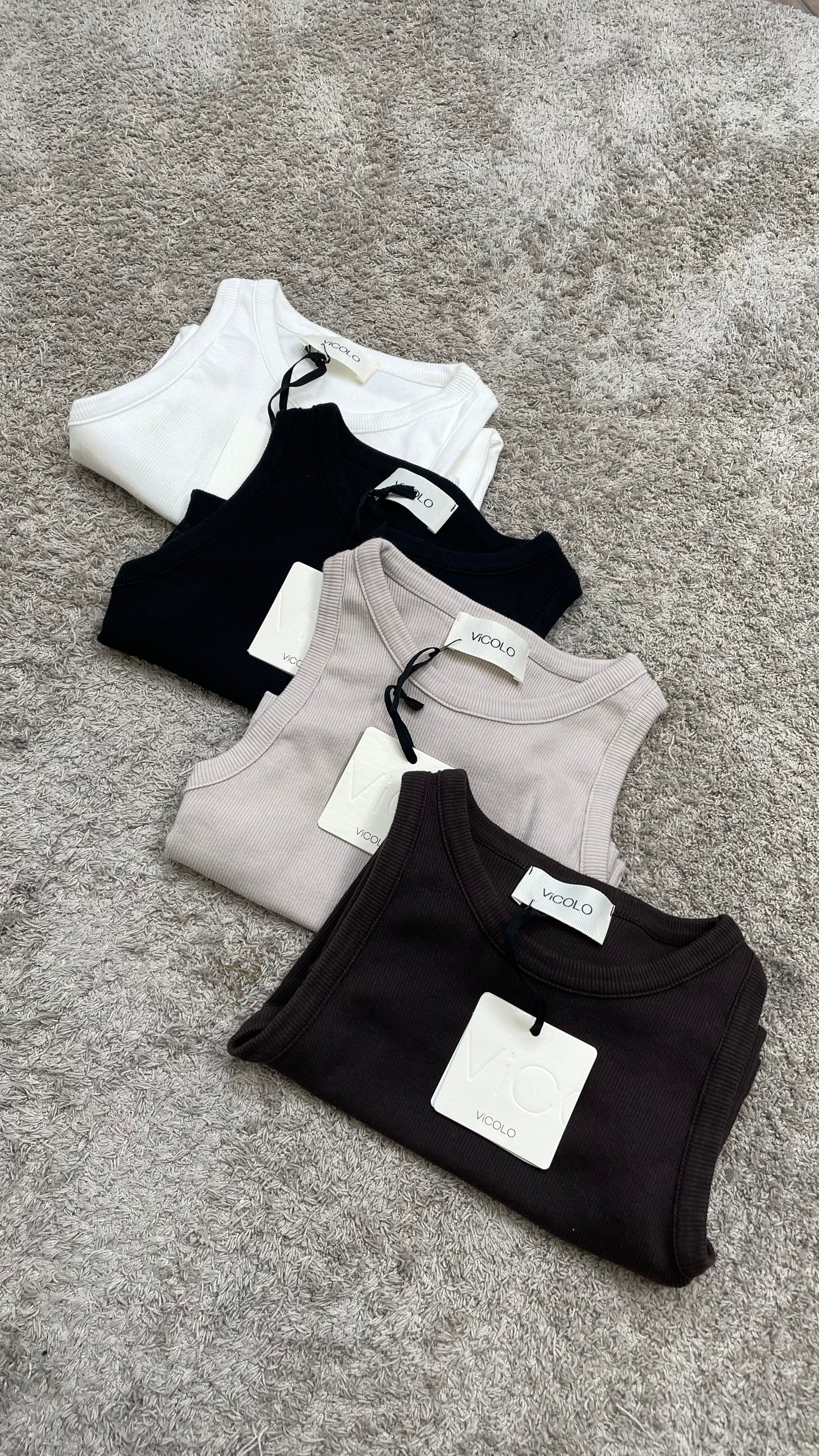 Top a costine basic Vicolo - UAB0046 -