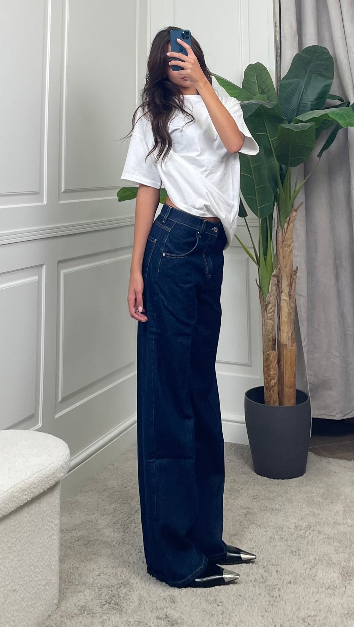 Jeans MIA denim blu scuro Vicolo - DAC5057 -
