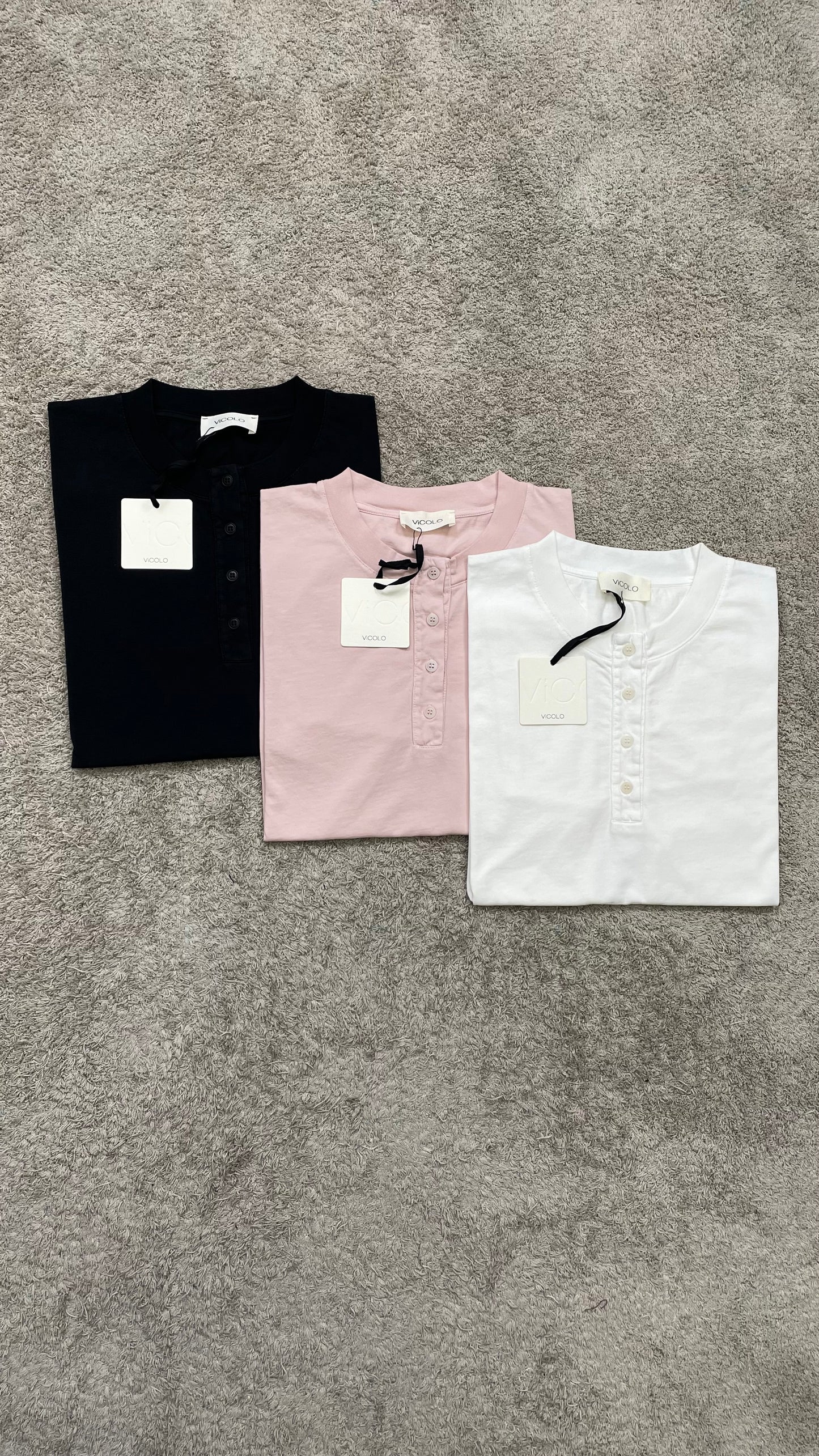 T-shirt con bottoni Vicolo - UAB0250 -