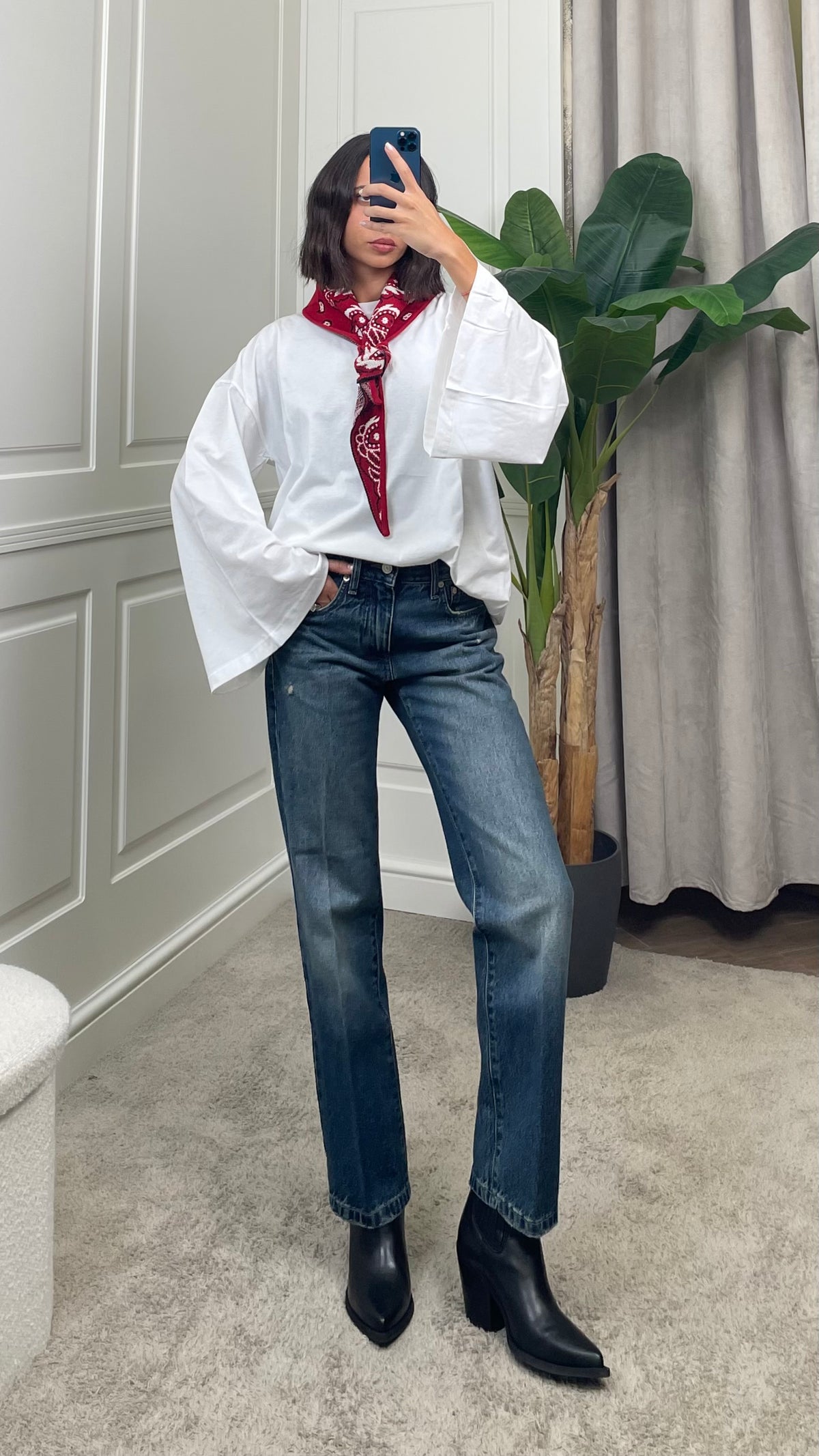 Jeans ZEKE mom fit blu Vicolo - DAC5101 -