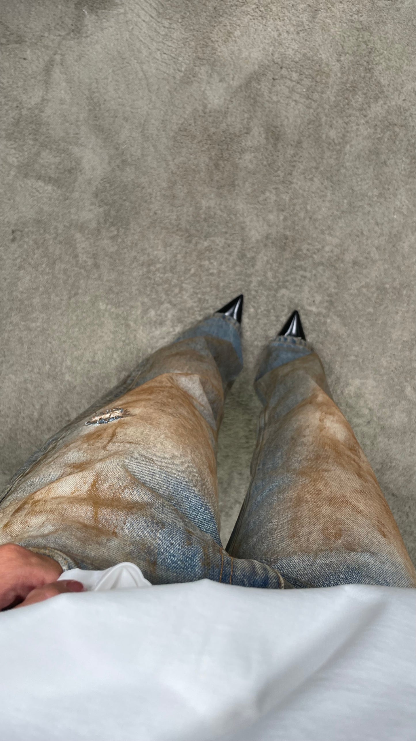 Jeans ViCOLO effetto invecchiato -DF5156-