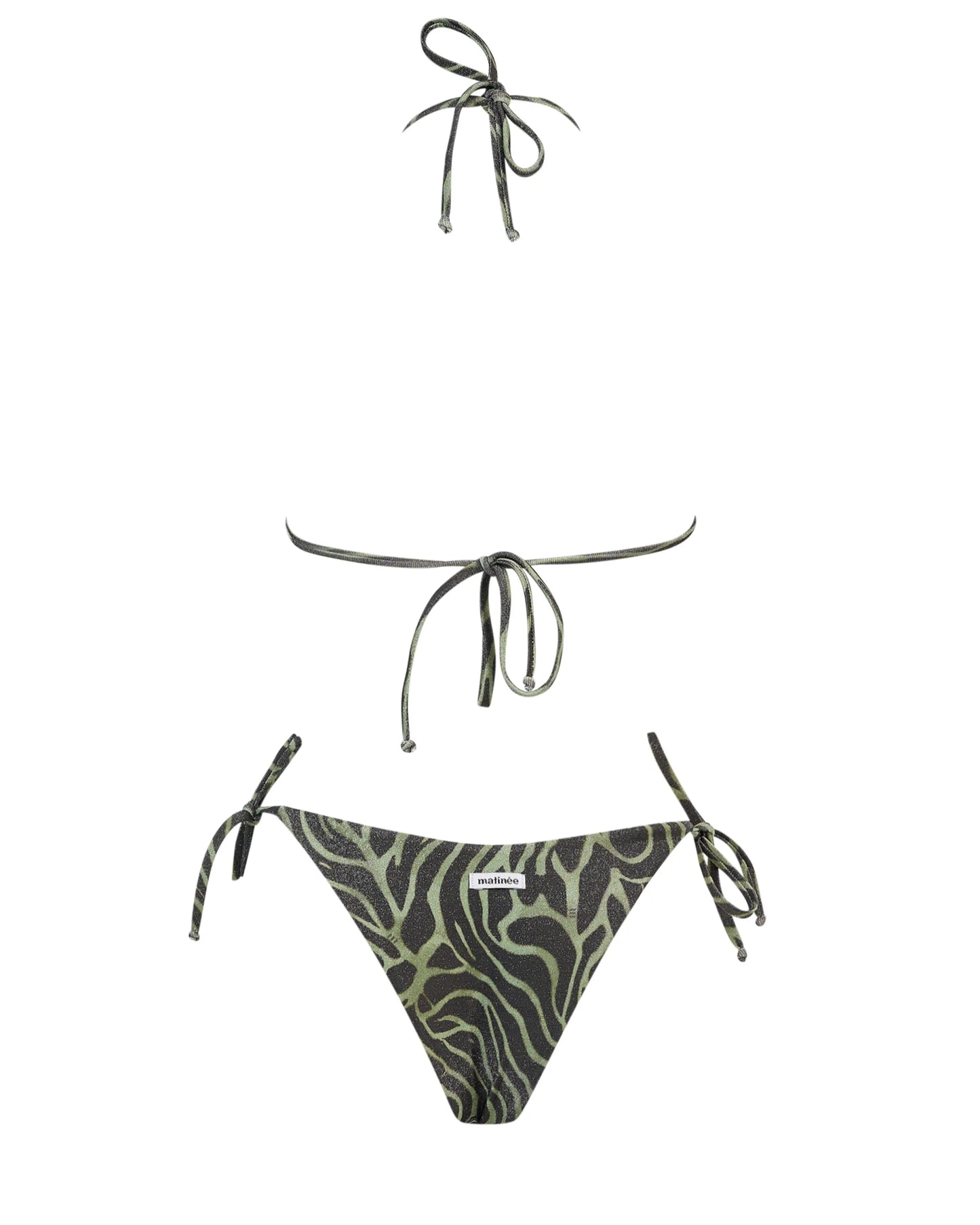 Kate fantasia zebrato verde Matinée - CB7010 -