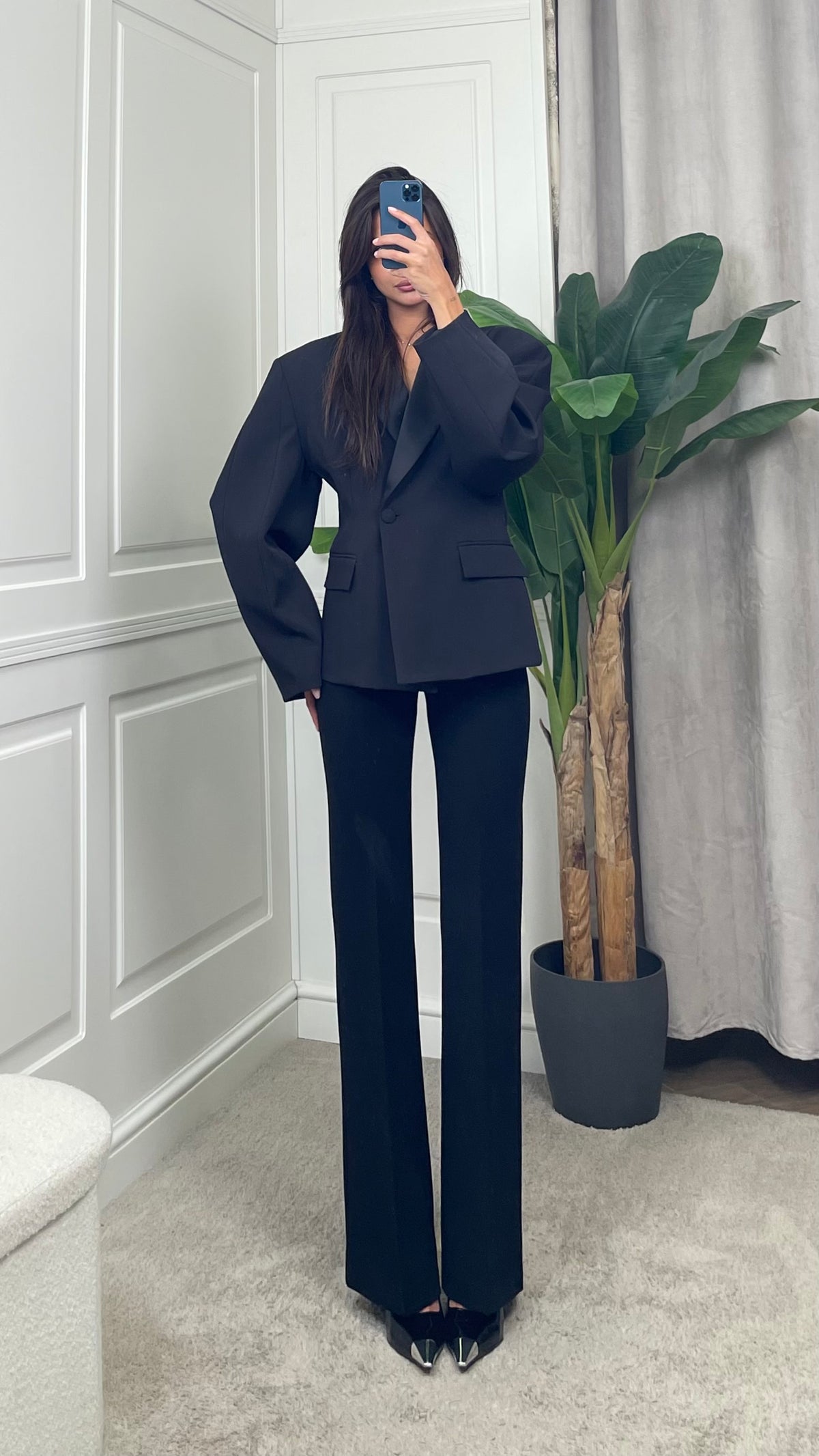 Balloon Crepe Blazer Silence Limited - GI5406 -