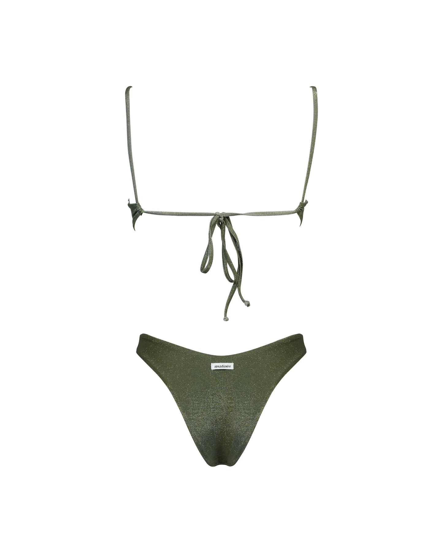 Tina Lurex verde Matinée