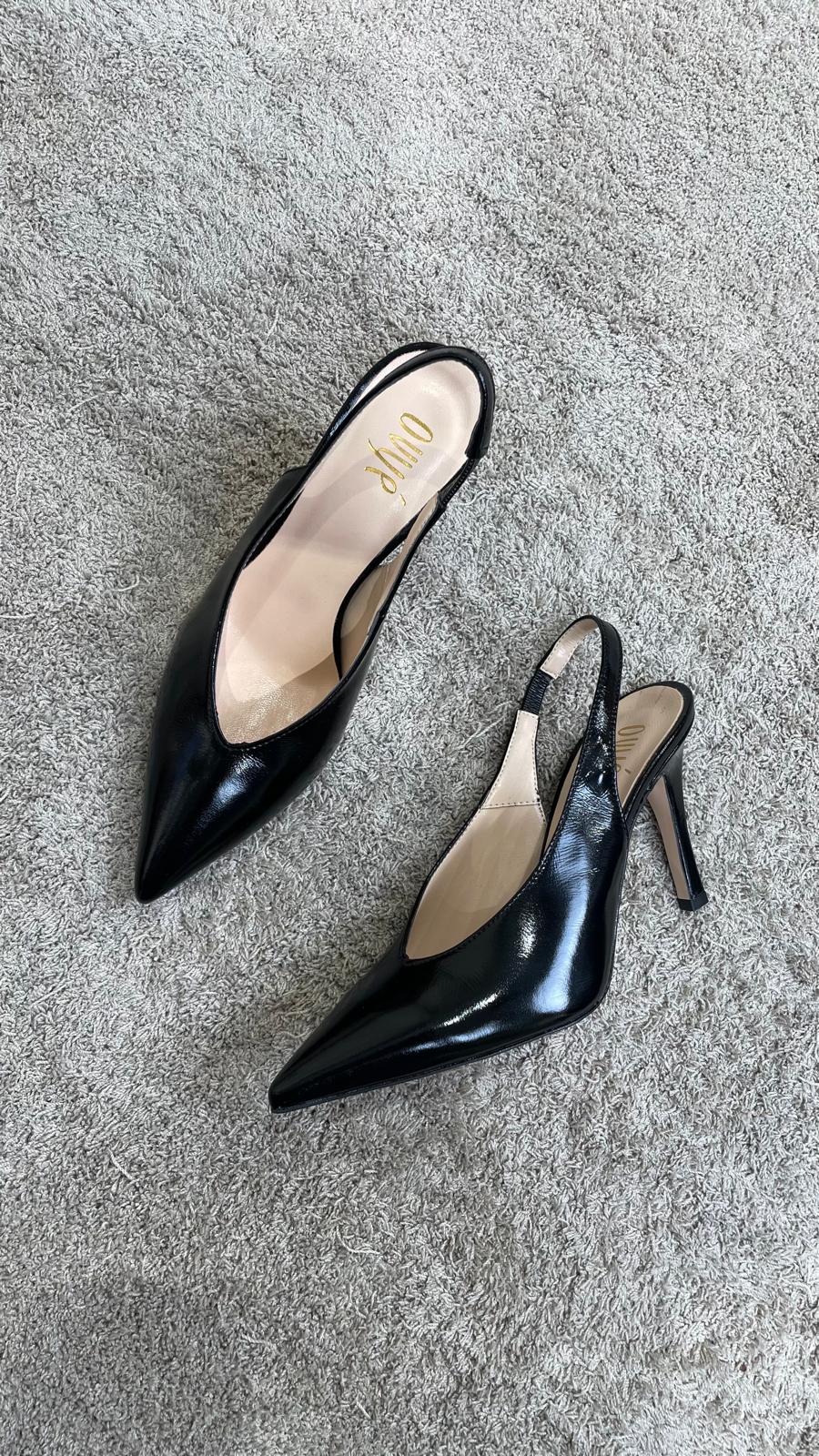 SlingBack Ovyè in pelle
