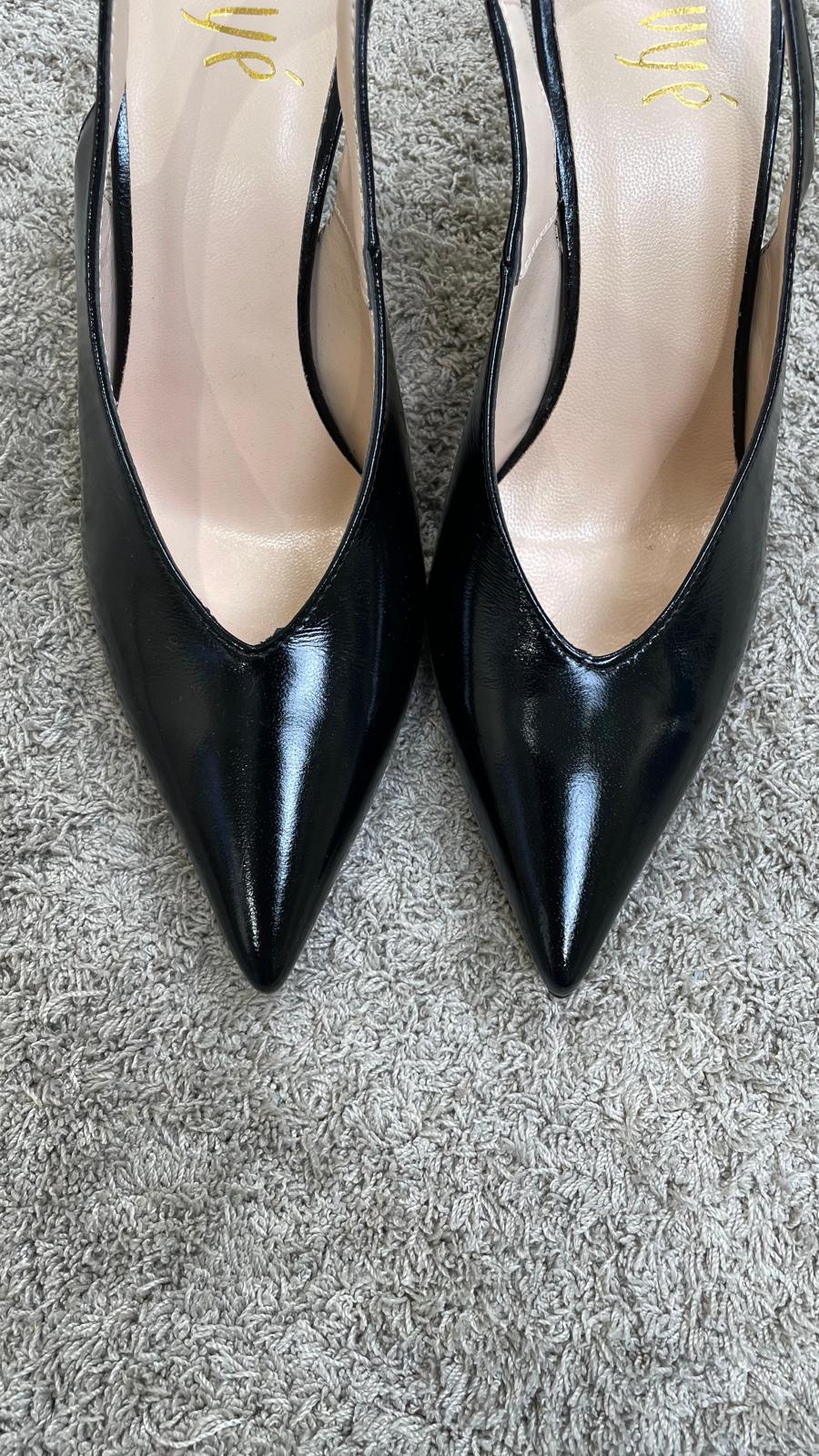 SlingBack Ovyè in pelle