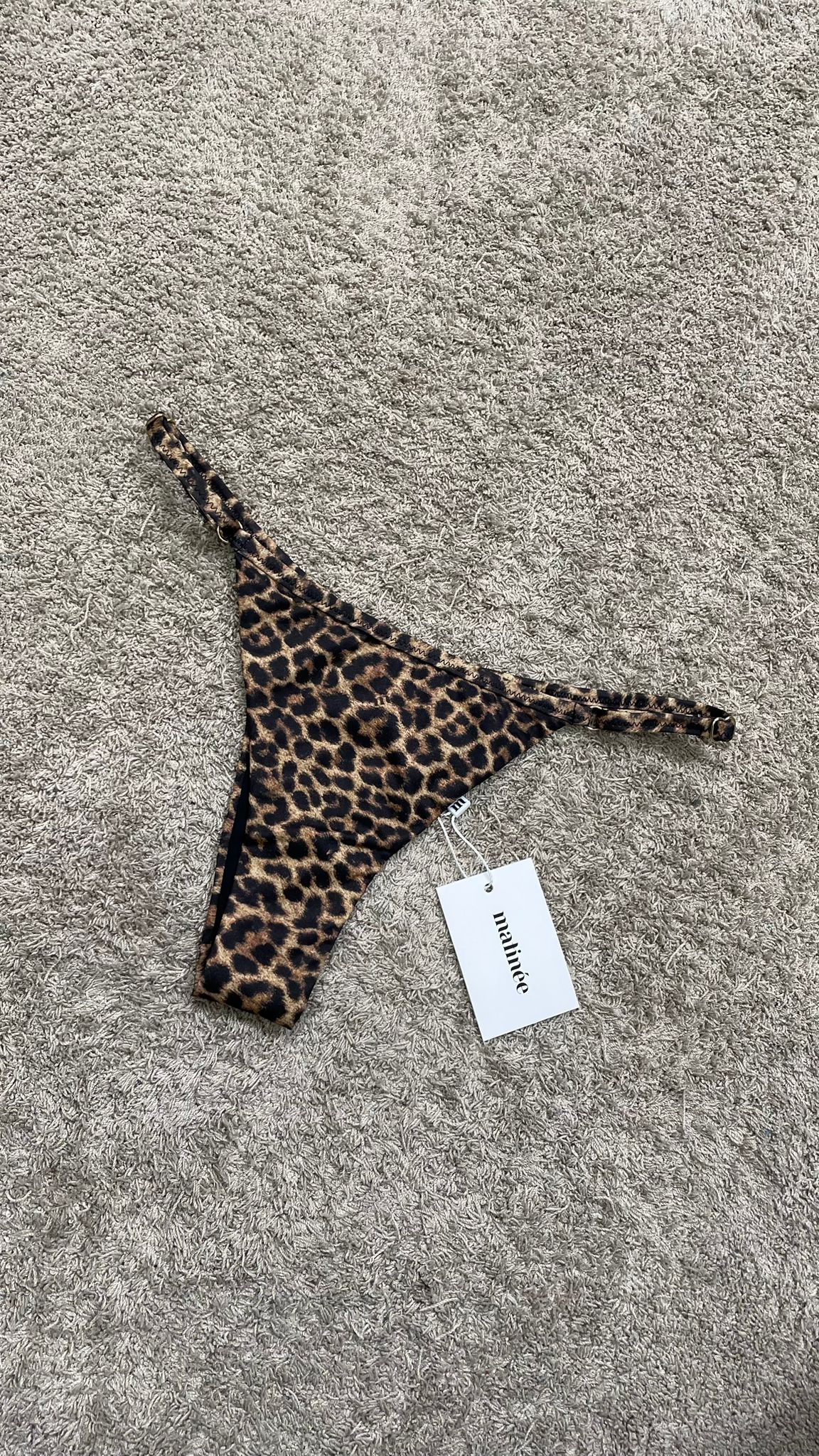 Ambre slip Nero/Maculato