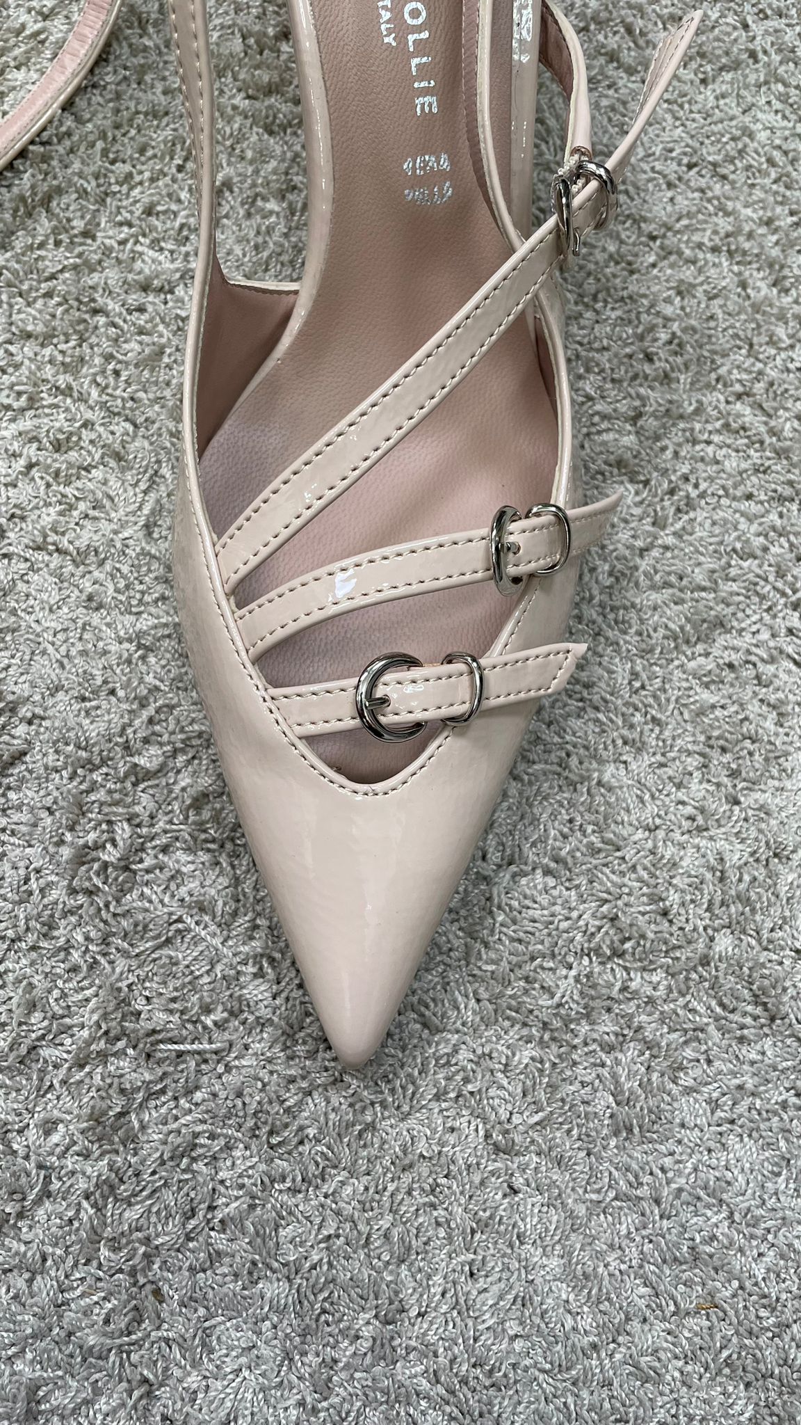 Slingback DivineFollie Vetrino nude