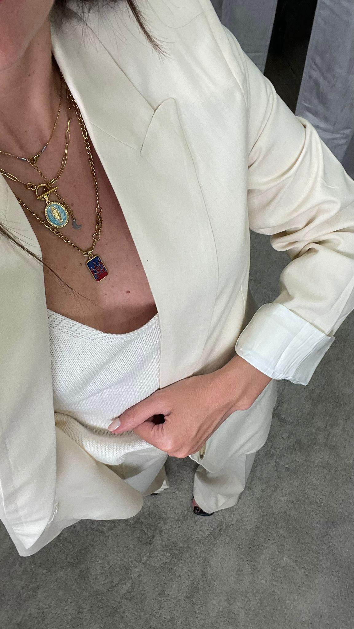 Tailleur ViCOLO Lino Crema