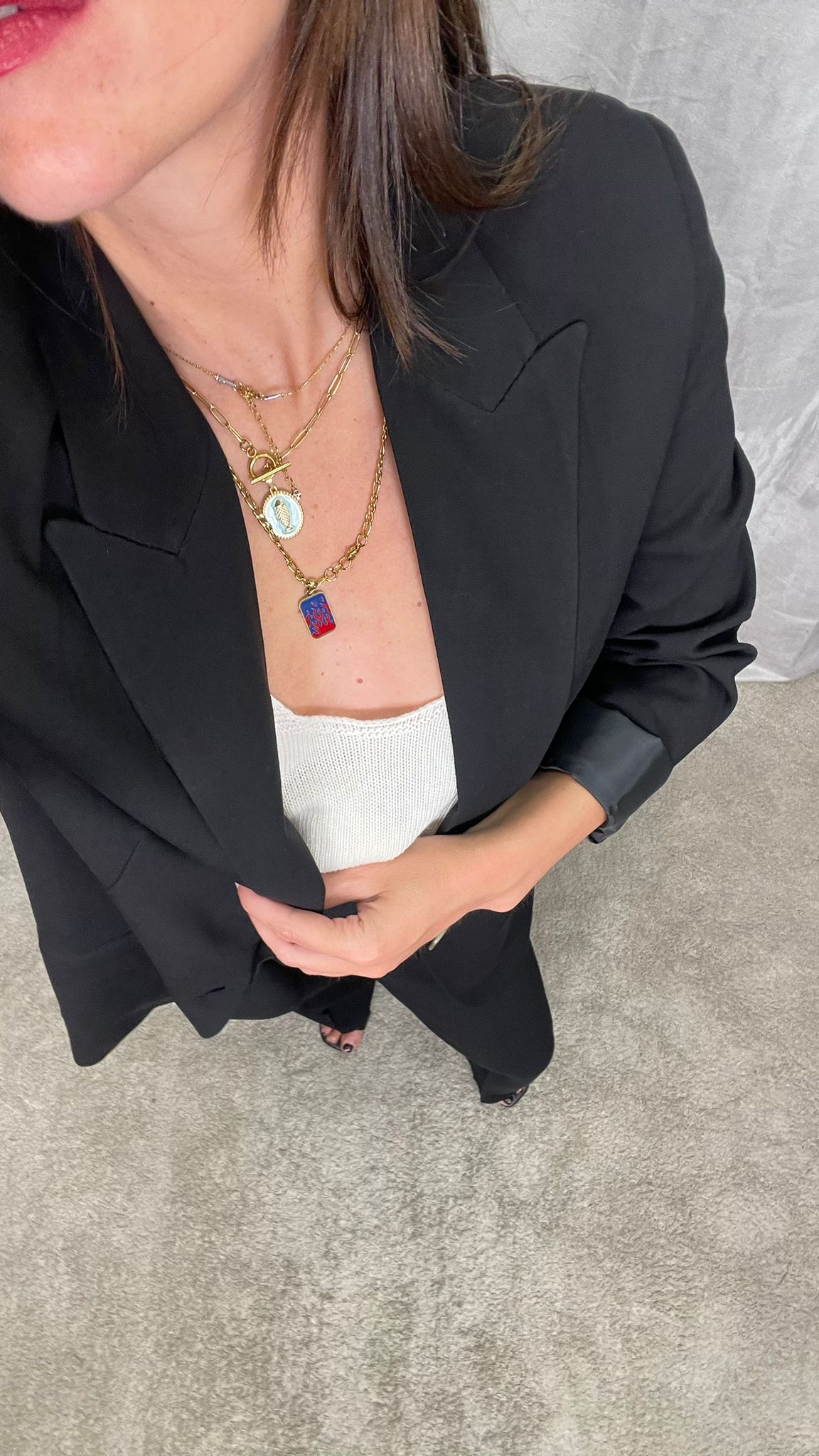 Tailleur ViCOLO Lino Nero