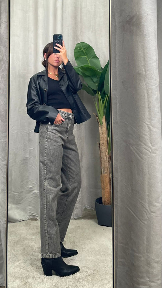 Jeans HaveOne "Louis" grigio marmorizzato -PGZ-P104-