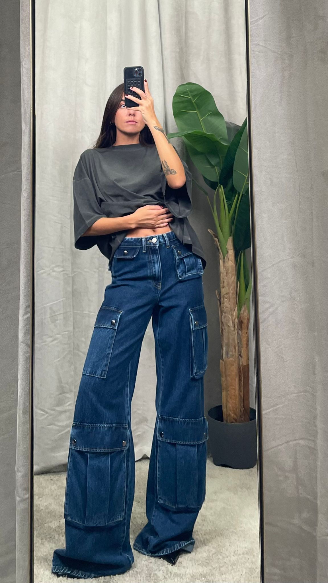 Jeans HaveOne tasconato blu -PFA-P054-