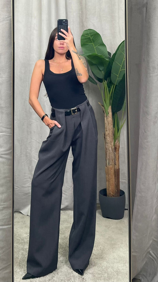 Pantalone ViCOLO con cinta -TF1688-