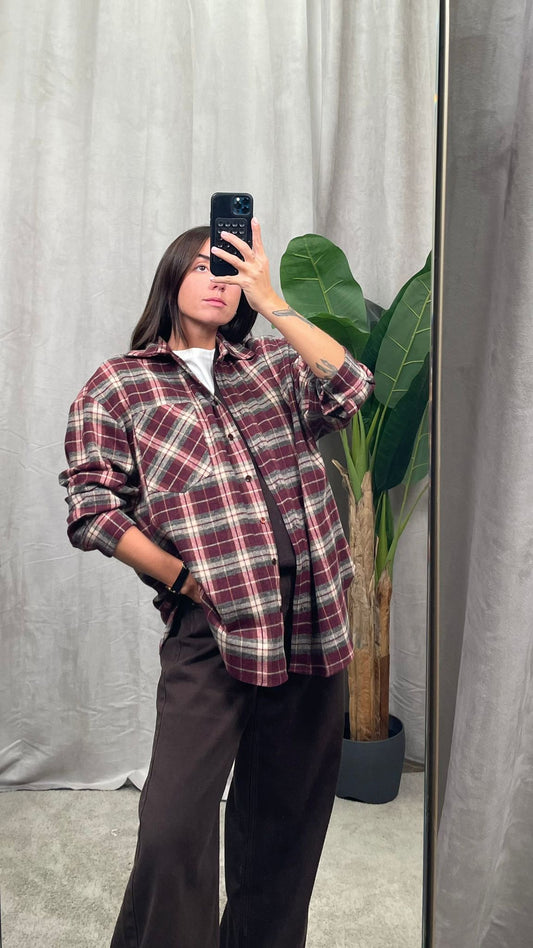 Camicia quadri ViCOLO -TF1773-