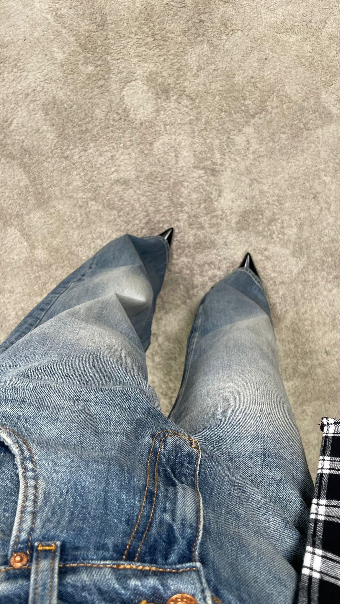 Jeans ViCOLO "Mia" tela vintage -DF5257-