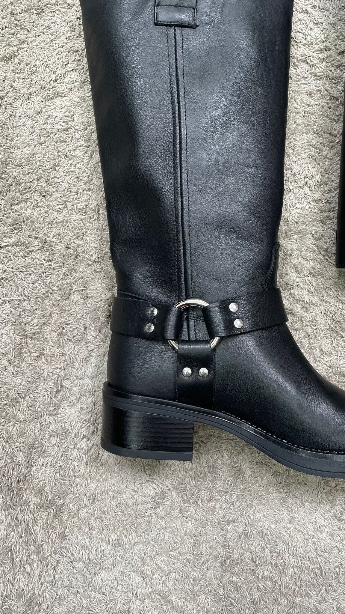 Stivale Frye Ovye in pelle nero -AT2350M-