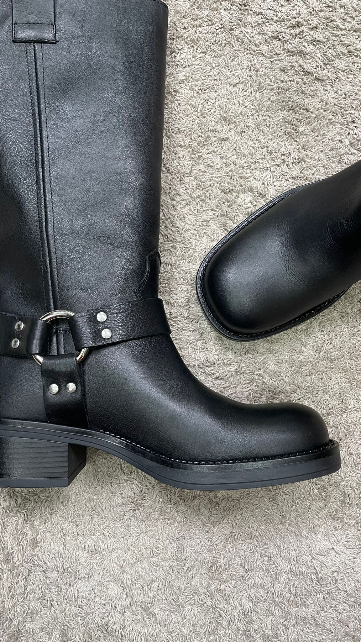 Stivale Frye Ovye in pelle nero -AT2350M-
