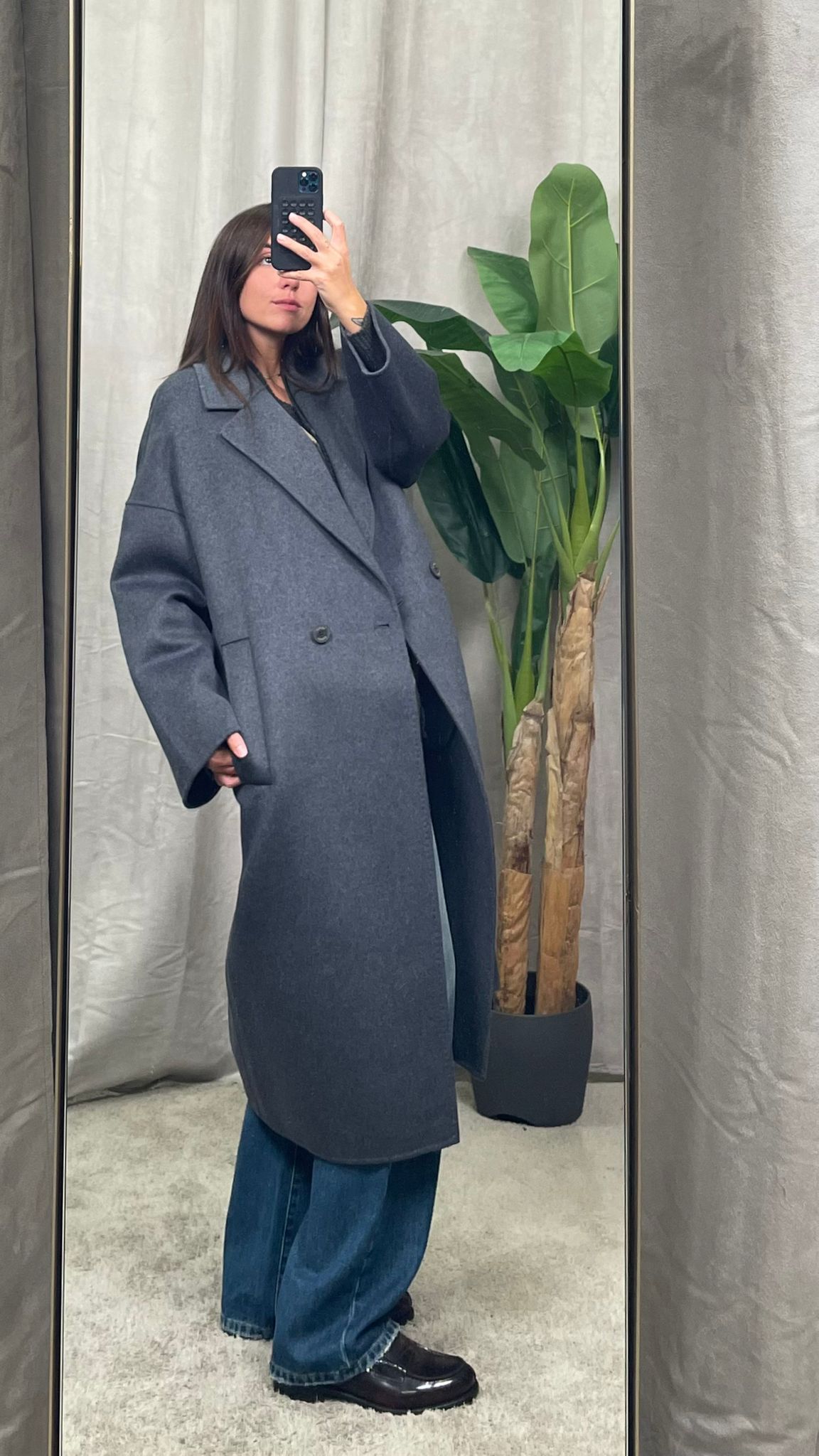 Cappotto ViCOLO Ovetto Oversized Hand made -TF0003-
