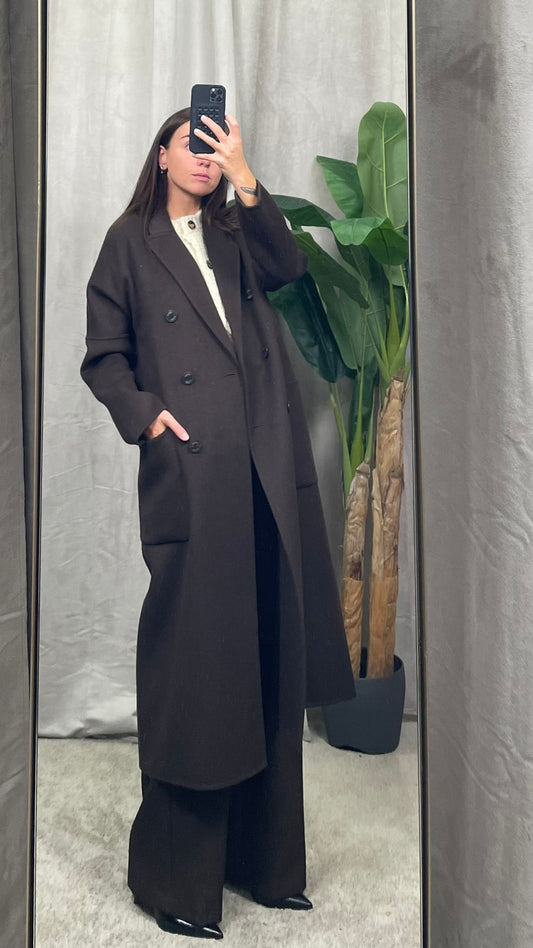 Cappotto ViCOLO basic lungo Hand made -TF0001-