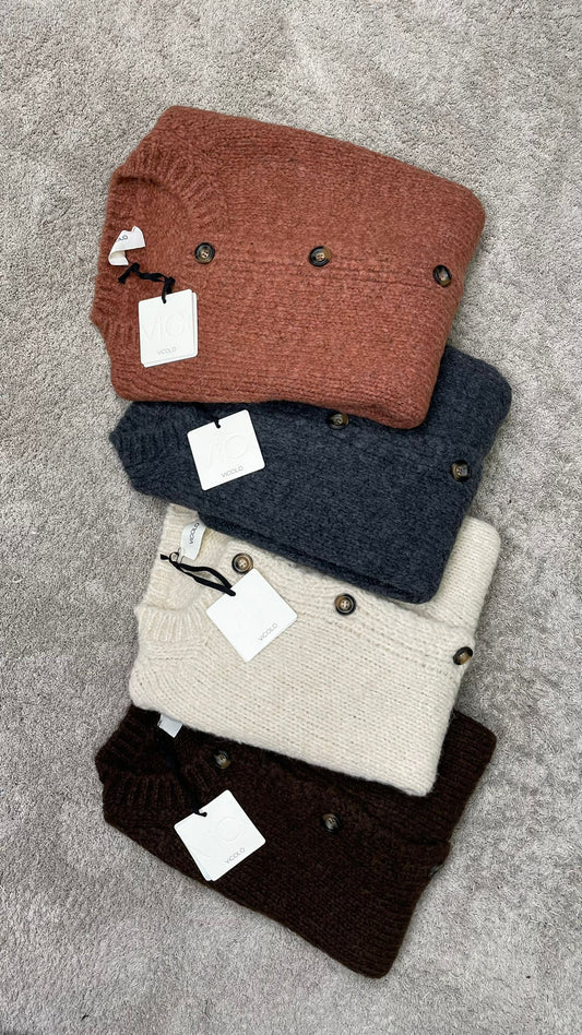 Gilet con bottoni ViCOLO -33054F-