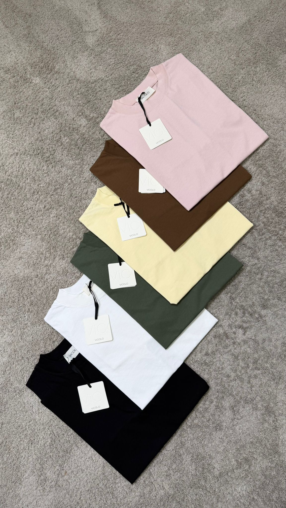 T-shirt ViCOLO Basic -UAB0082-