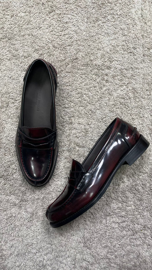 Mocassino DivineFollie  (Bordeaux- Nero) -SORINA-