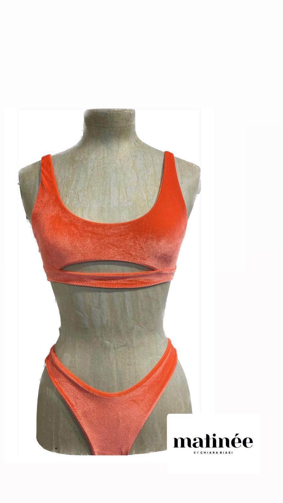Bikini canottina Matinèe velluto