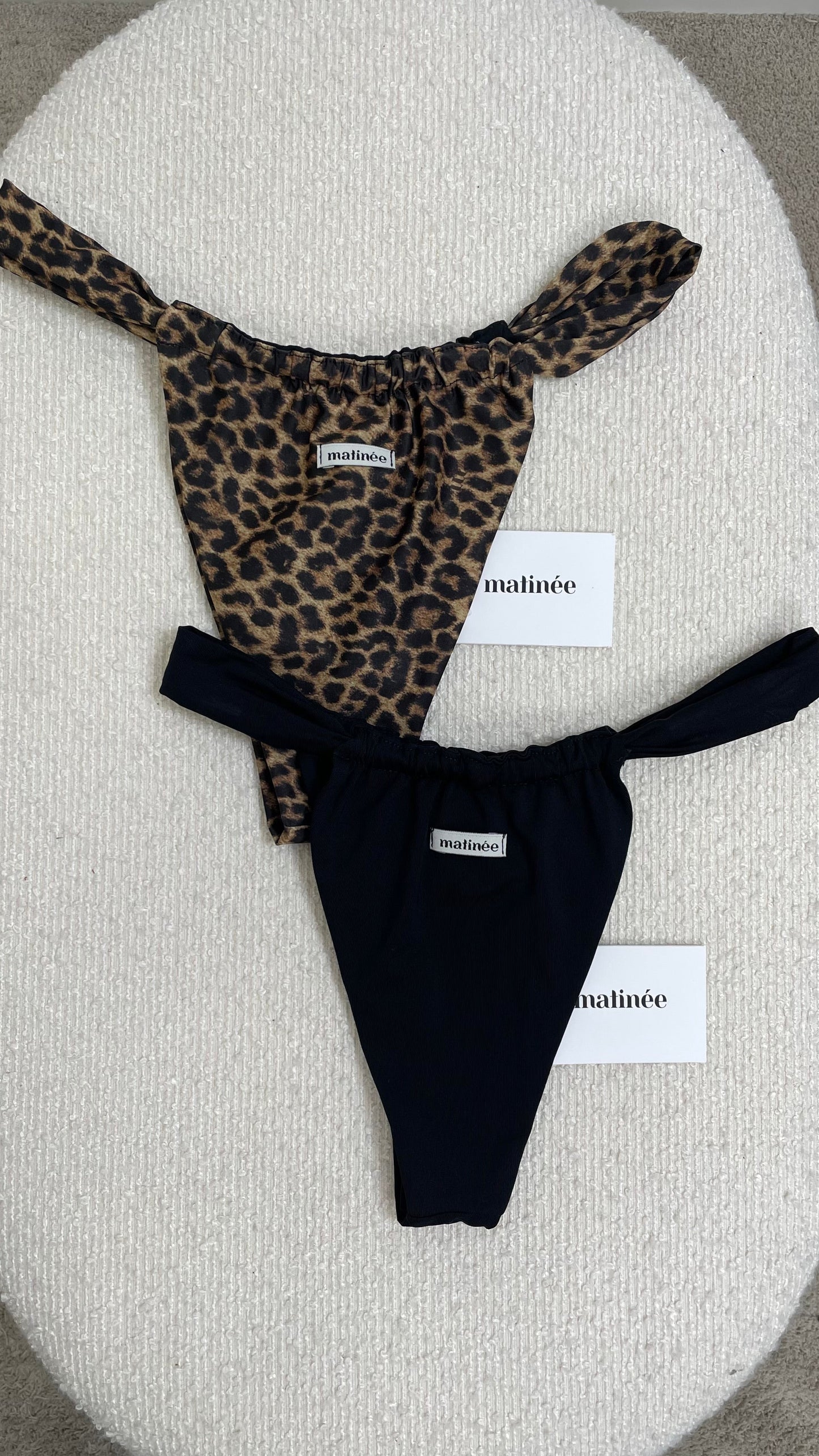 Adele Slip nero/maculato Matinée - EM2149 -