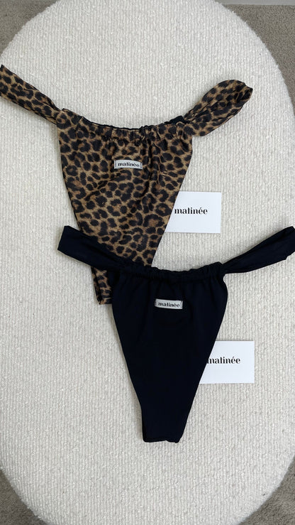 Adele Slip nero/maculato Matinée - EM2149 -