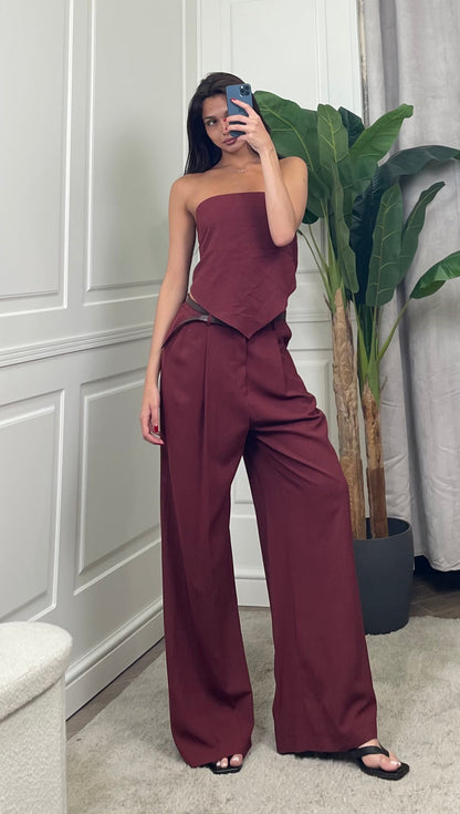 Pantalone con pinces HaveOne - PIA-Q551 -