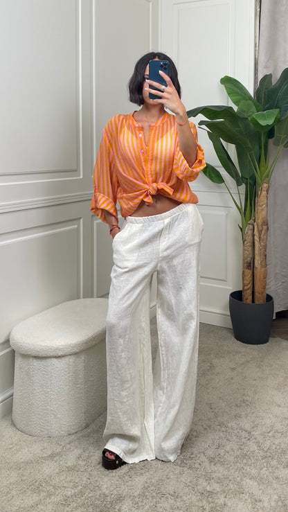 Camicia righe sottili verticali HaveOne - CVS-Q423 -