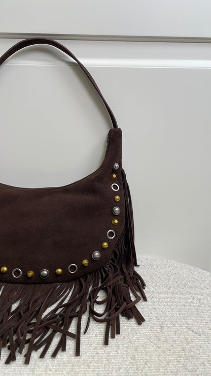 Borsa scamosciata Vicolo - XAC0025 -
