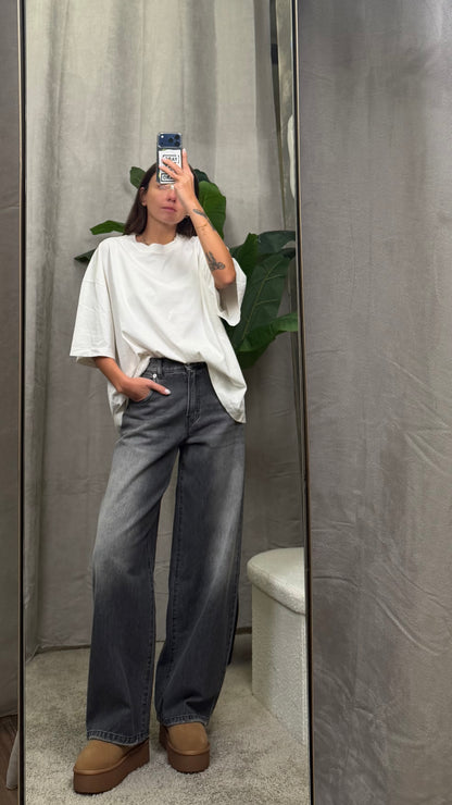 Jeans HaveOne “Bella” grigio -PLS-P284-