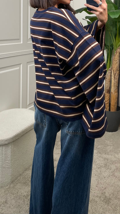 Long sleeve a righe Vicolo - UAC0192 -