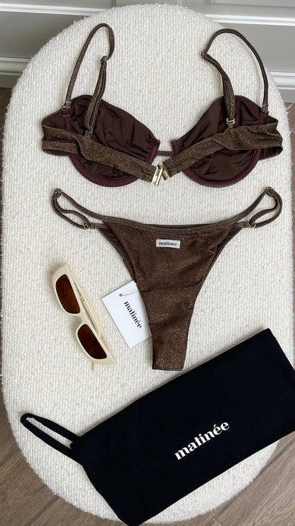 Marina Lurex marrone Matinée