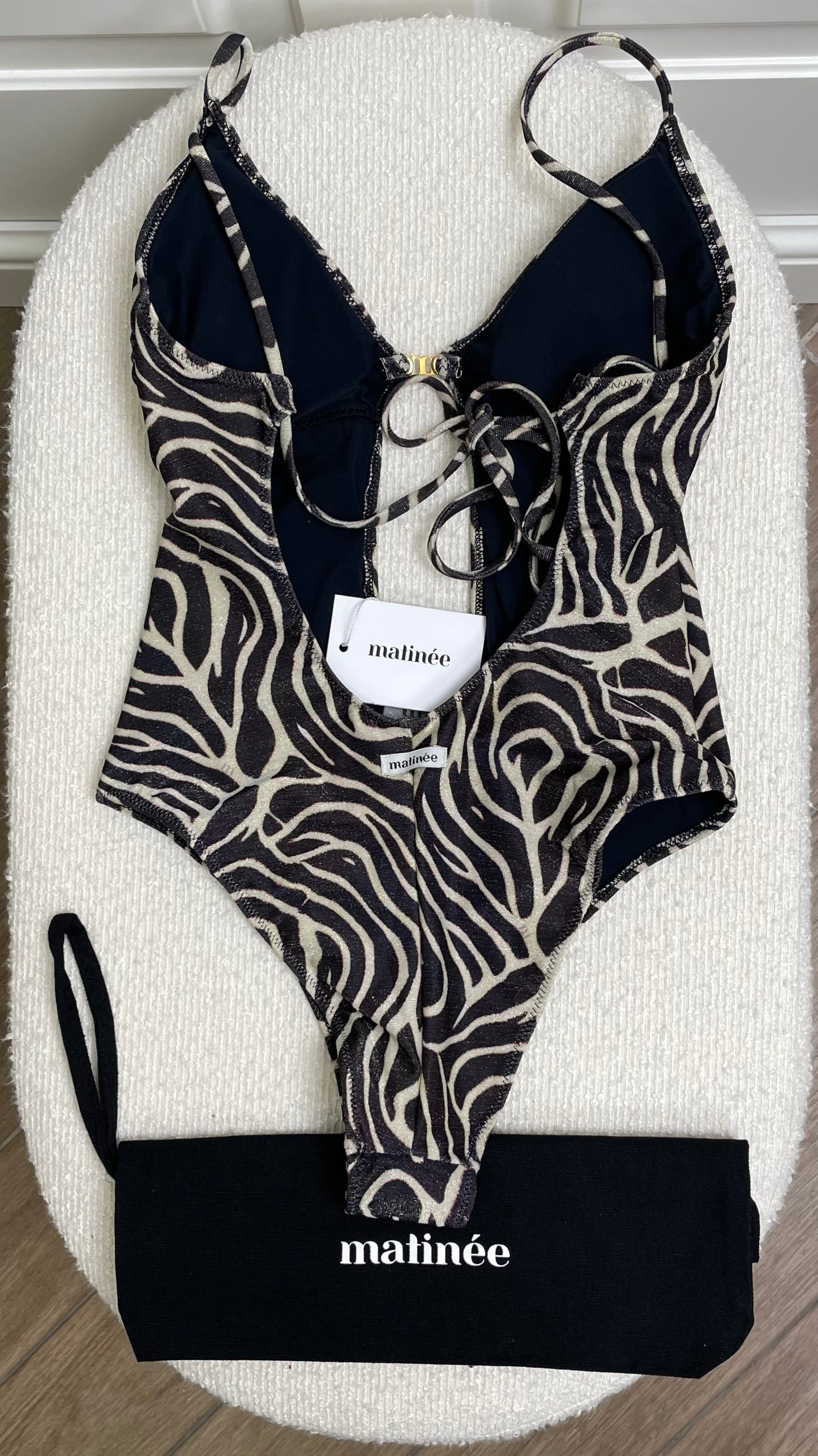Lilly fantasia zebrato bianco