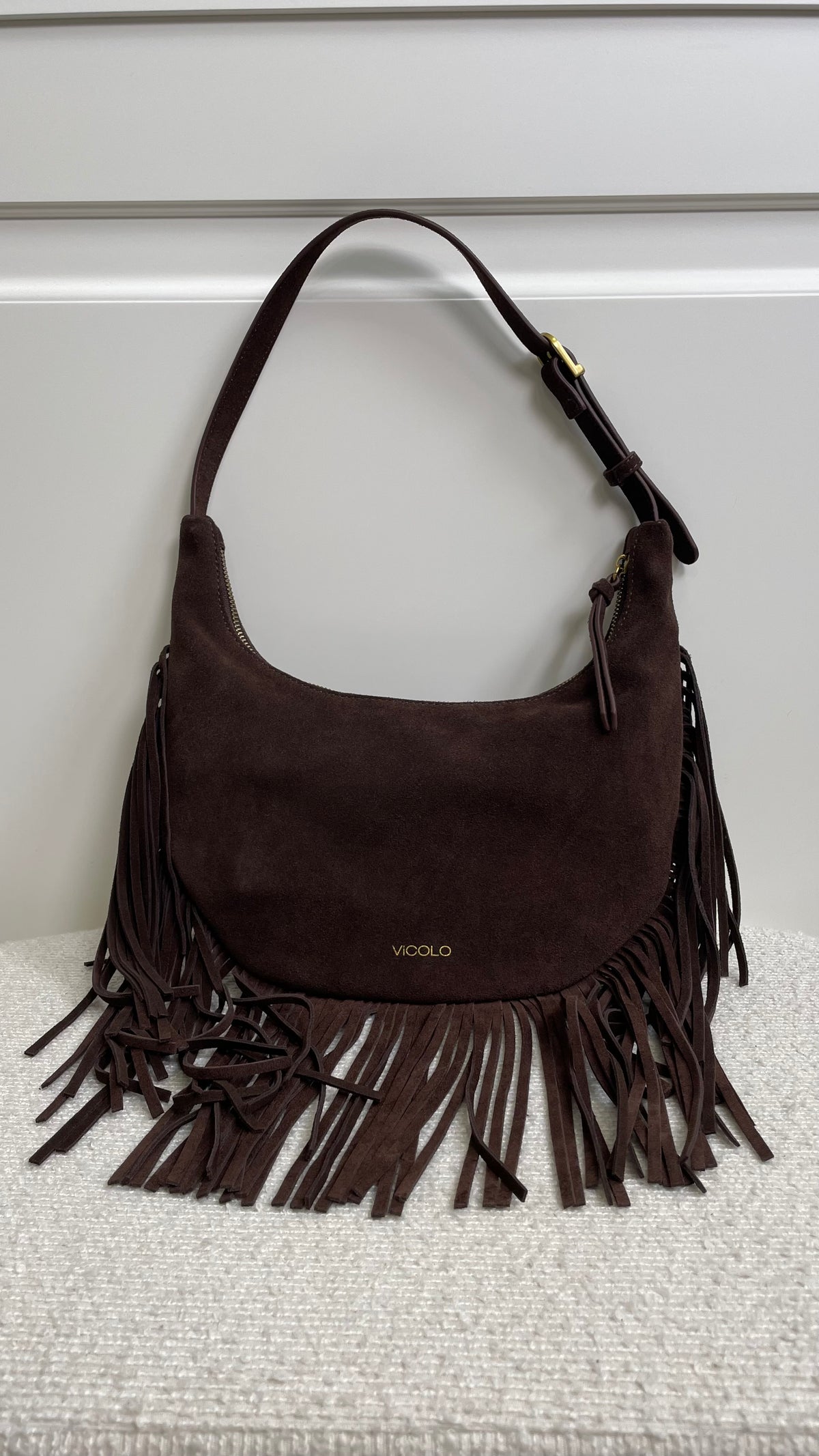 Borsa scamosciata Vicolo - XAC0025 -