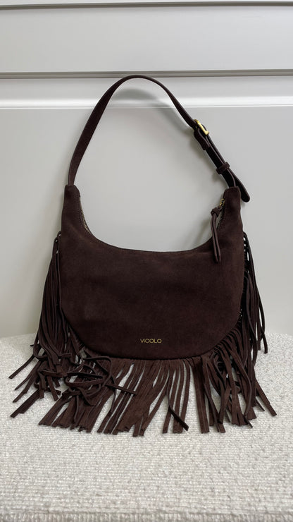 Borsa scamosciata Vicolo - XAC0025 -
