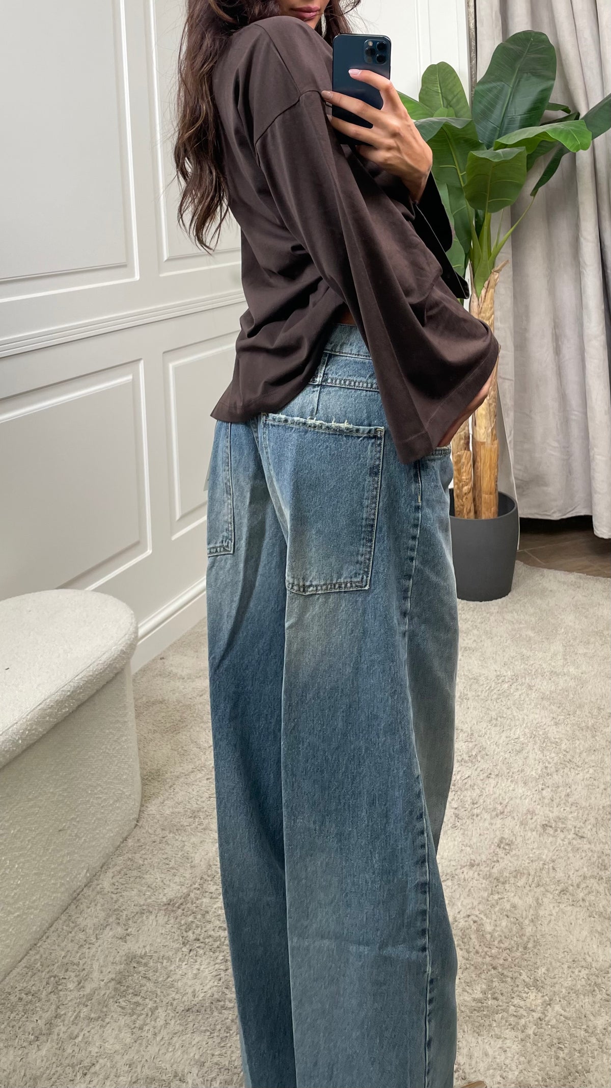 Jeans MIA baggy fit denim vintage Vicolo - DAC5126 -