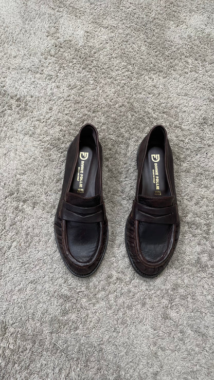 Mocassino in pelle arricciato Divine Follie - CINZIA2541 -