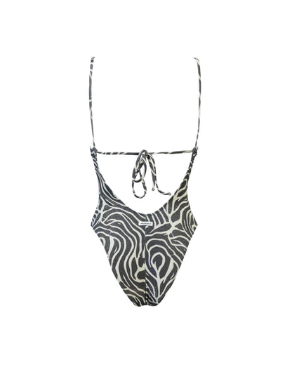 Lilly fantasia zebrato bianco