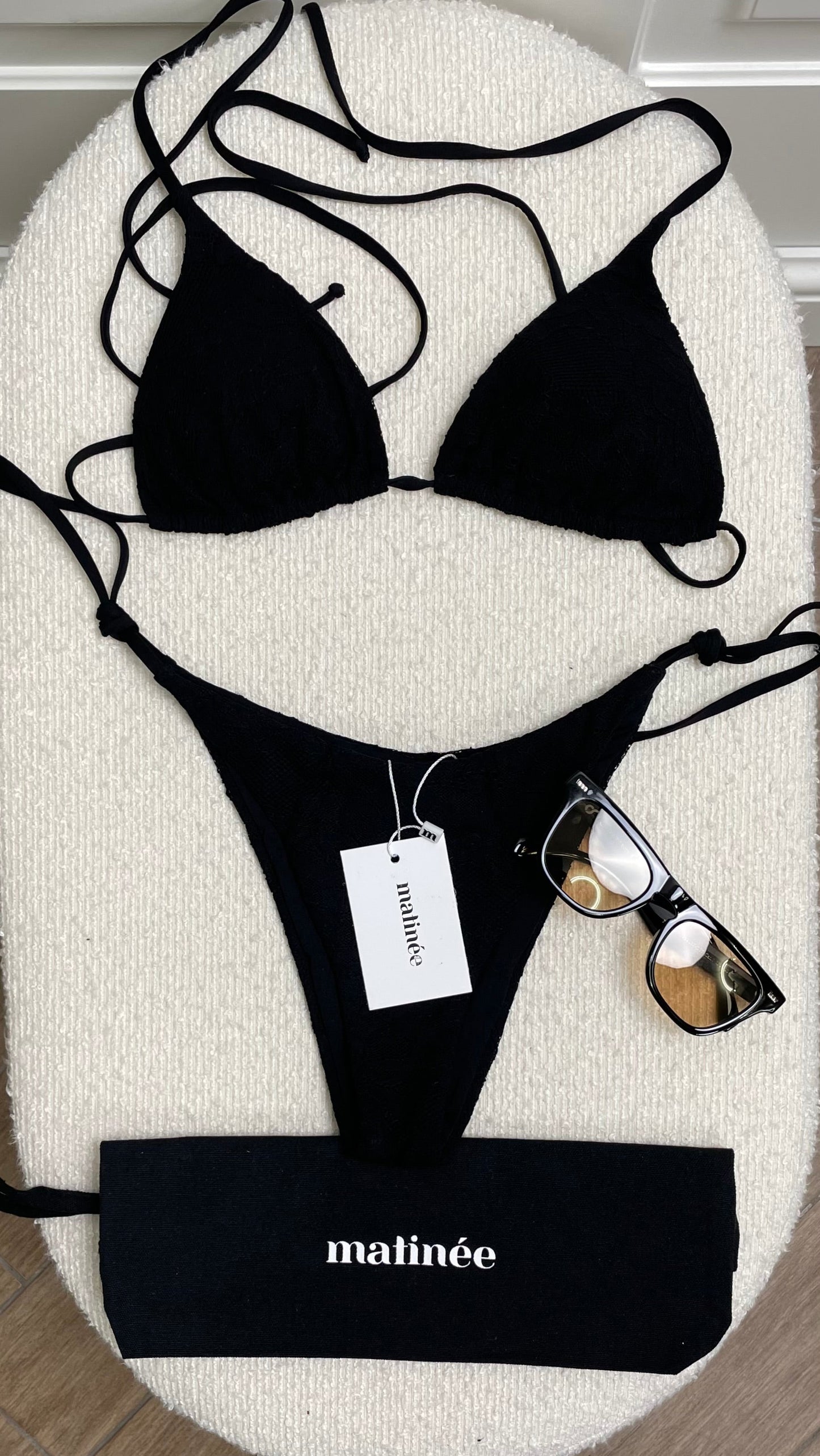 Kate merletto nero Matinée