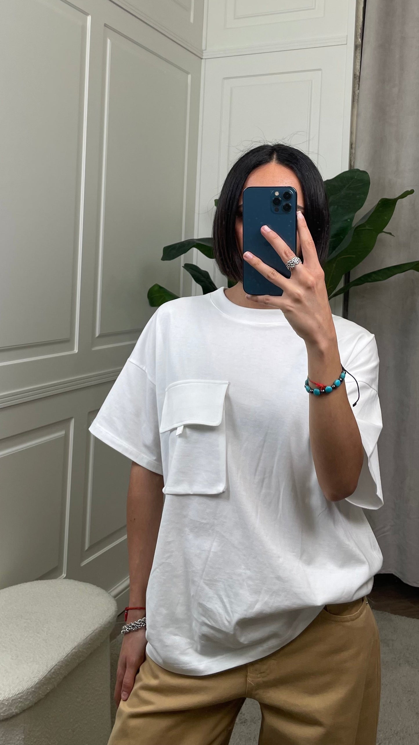 T-shirt con Taschino Vicolo - UAB0373 -