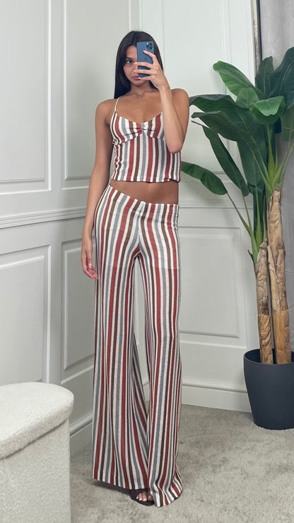 Top in maglia a righe HaveOne - RMA-Q325 -