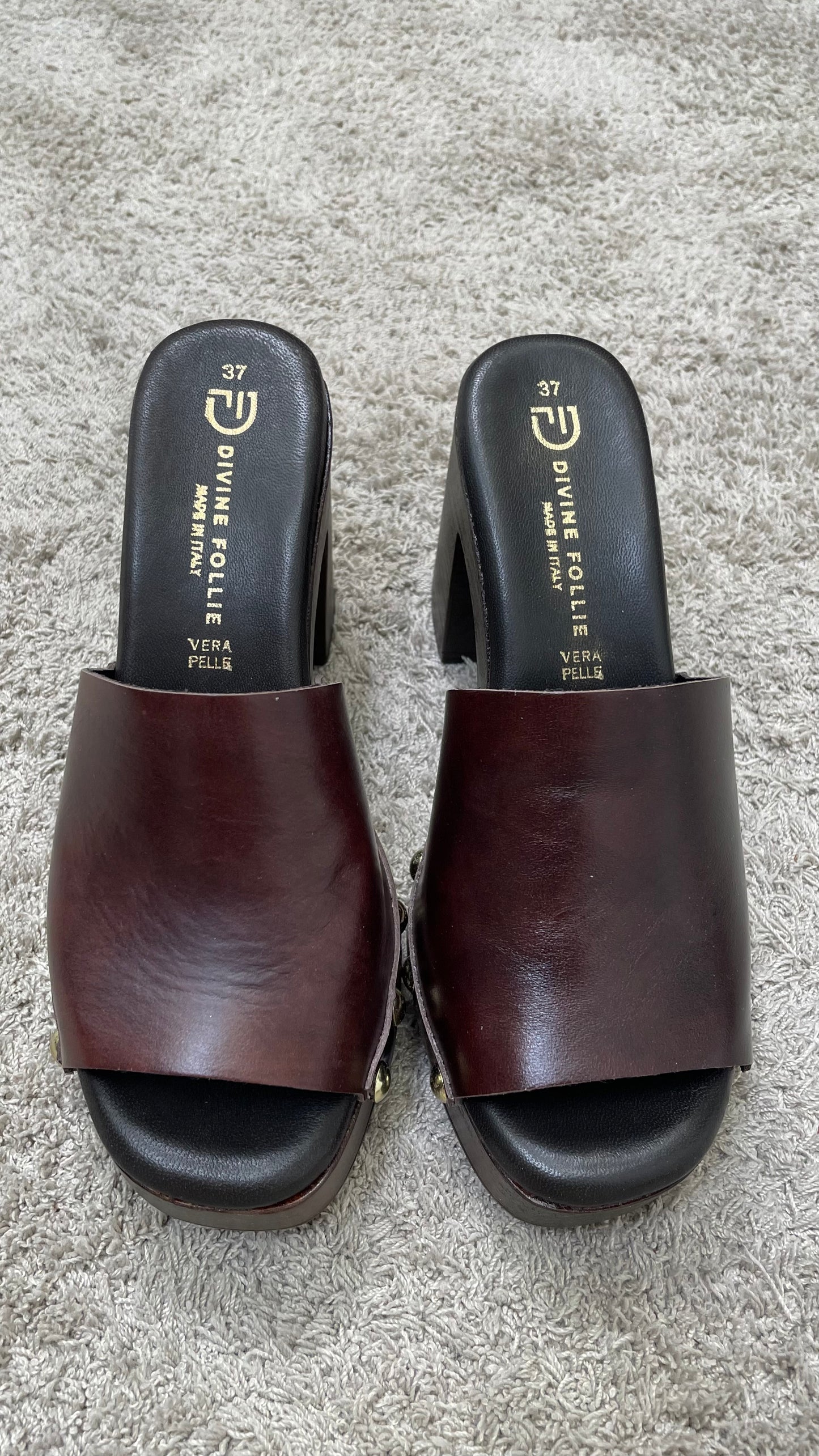 Sandalo sabot con tacco Divine Follie - 2581 -