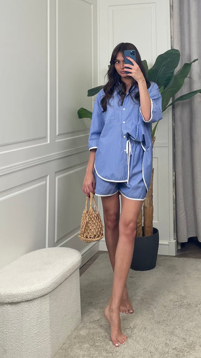 Camicia a righe Vicolo - TAB2320 -