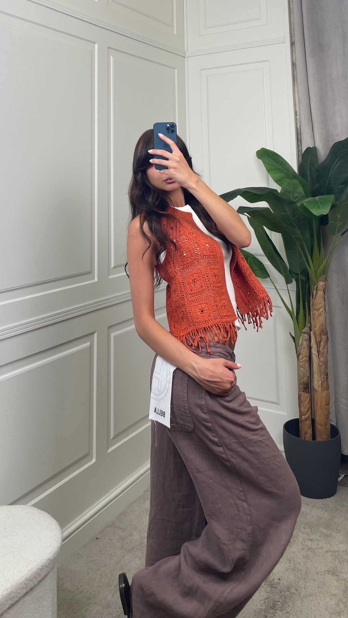 Pantalone bella Puro Lino HaveOne - PLS-Q222 -