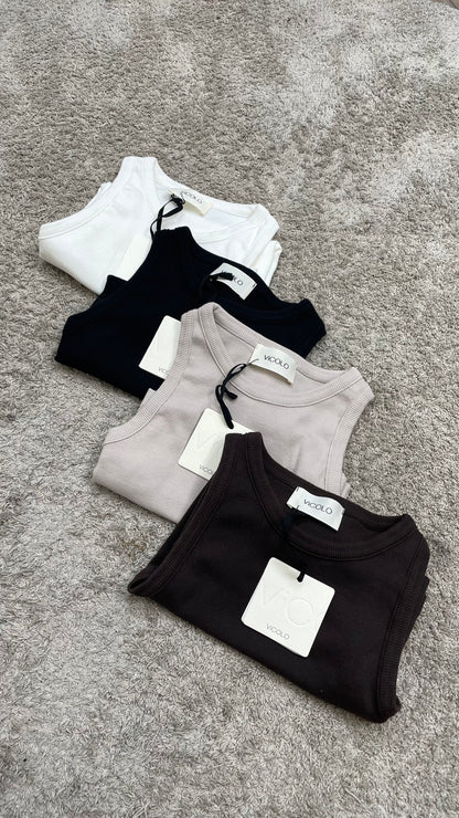 Top a costine basic Vicolo - UAB0046 -