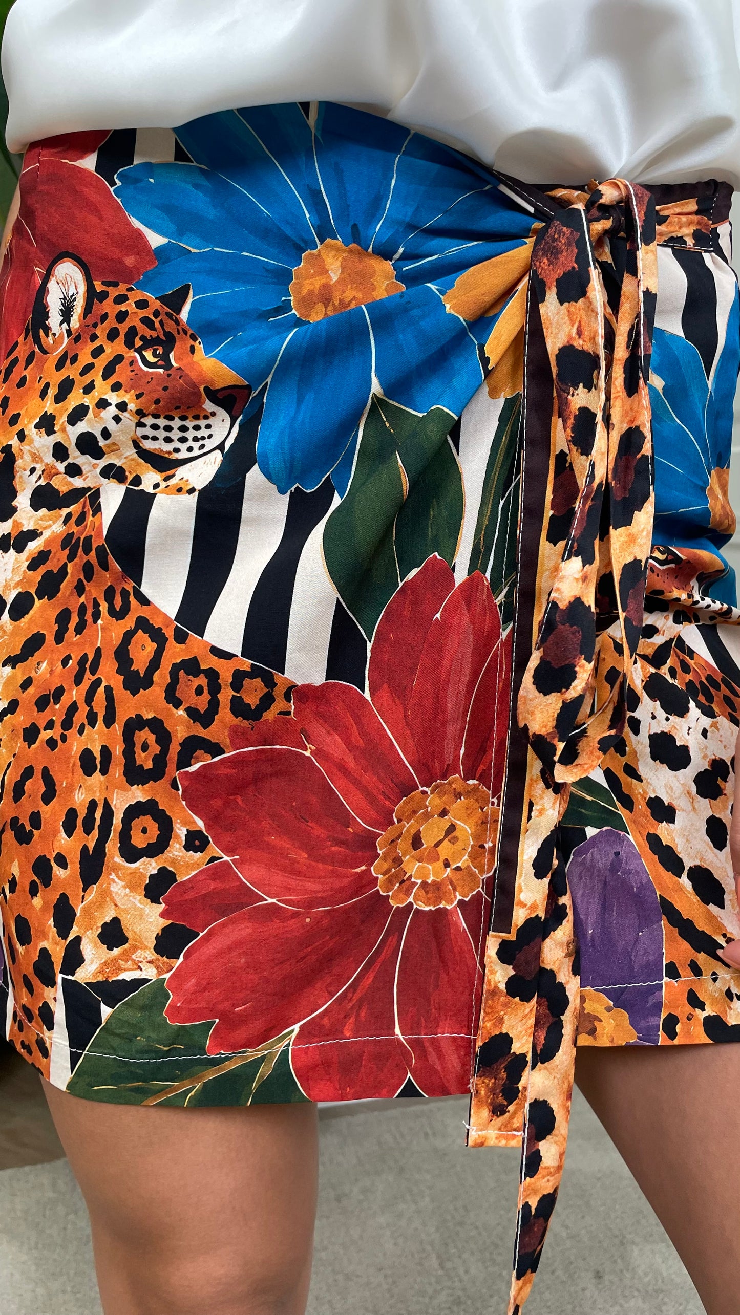 Gonna pareo corta Jungle Vicolo - TAB2999 -