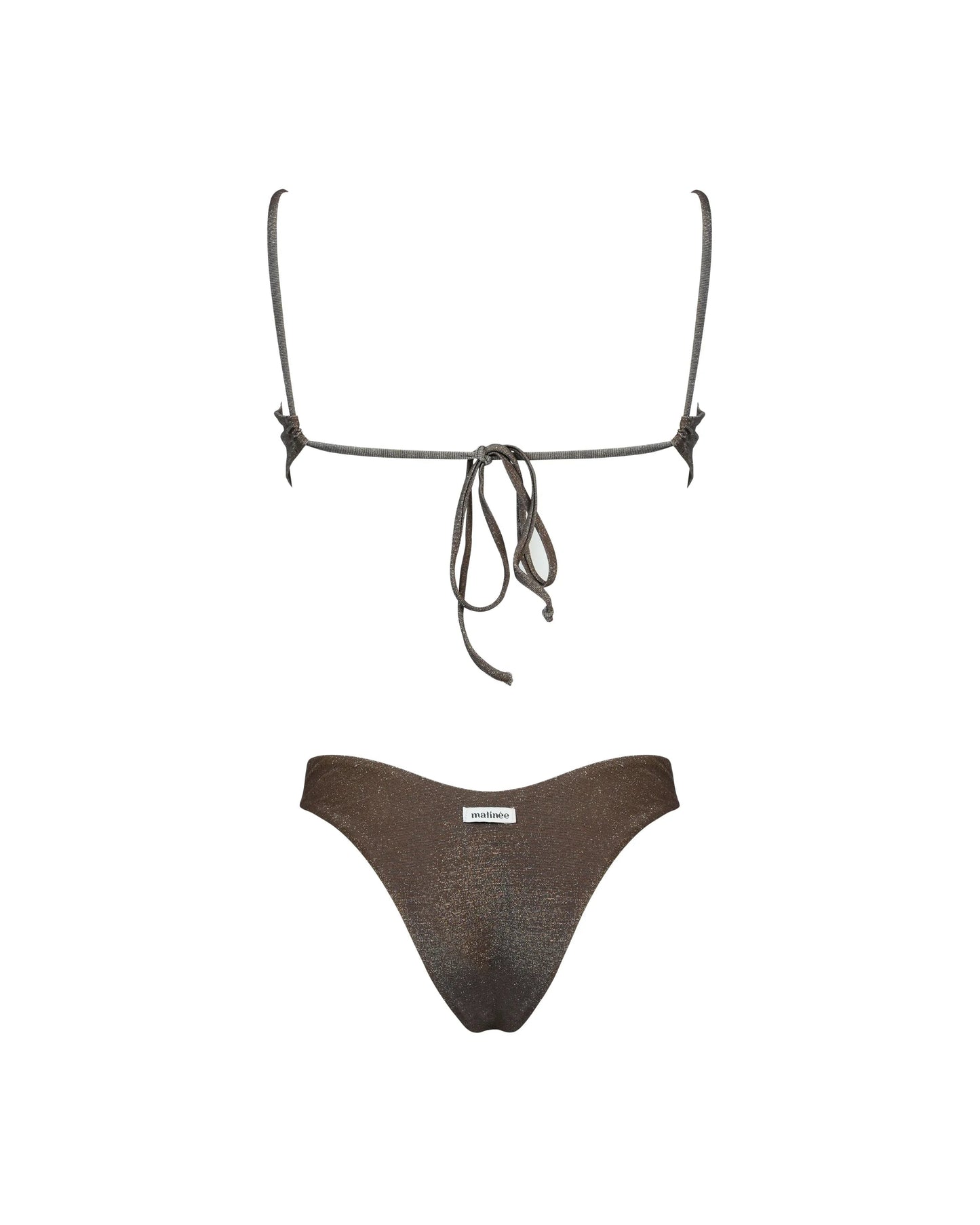 Tina Lurex Marrone Matinée